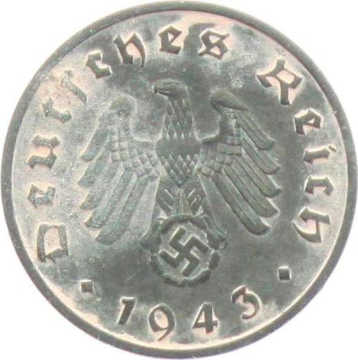 Revers 10 Reichspfennig 1943 F "Typ 1940-1945" - Münze Wert - Deutschland, Drittes Reich
