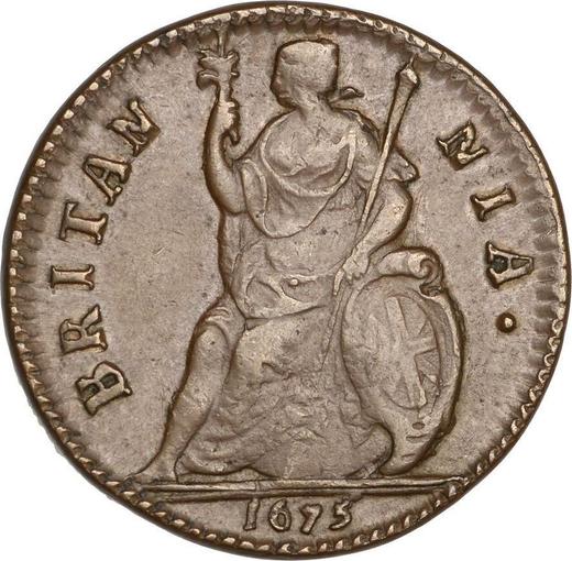 Reverse Farthing 1675 -  Coin Value - United Kingdom, Charles II