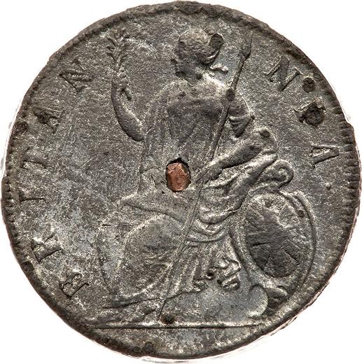 Reverse Halfpenny 1690 "Cuirassed bust" -  Coin Value - United Kingdom, William III and Mary II