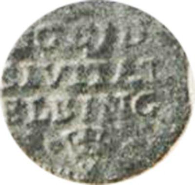 Reverse Schilling (Szelag) 1713 "Elbing" -  Coin Value - Poland, Augustus II