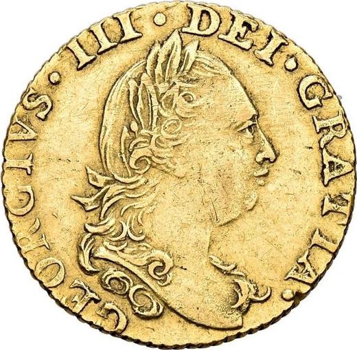 Obverse Half Guinea 1776 "Fourth laureate bust" - Gold Coin Value - United Kingdom, George III