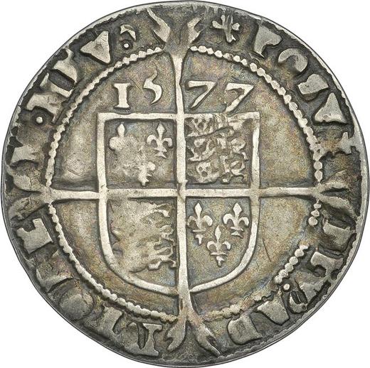 Reverse Sixpence 1577 "Third issues" - Silver Coin Value - United Kingdom, Elizabeth I