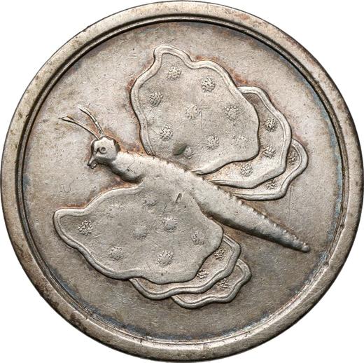 Reverse 8 Groschen no date (1709) "Butterfly" - Silver Coin Value - Poland, Augustus II