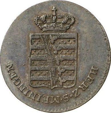Obverse 1/4 Kreuzer 1828 -  Coin Value - Saxe-Meiningen, Bernhard II