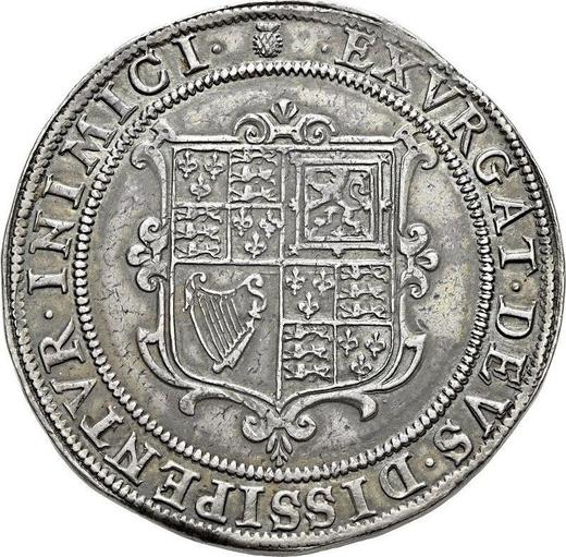 Reverse Crown no date (1603-1604) "First coinage" - Silver Coin Value - United Kingdom, James I