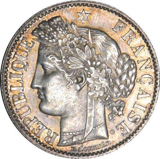 Obverse 2 Francs 1888 A "With Motto" - Silver Coin Value - France, Third Republic