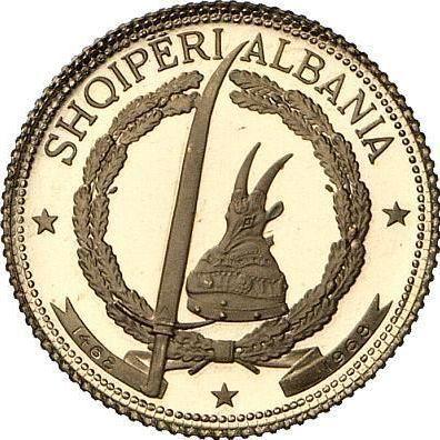 Obverse 20 Lekë 1968 Cornucopia - Gold Coin Value - Albania, People's Republic