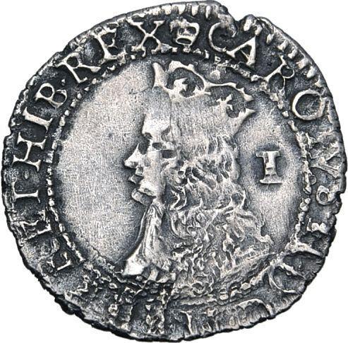 Obverse Penny no date (1660-1662) "Third coinage" Mark of value "I" - Silver Coin Value - United Kingdom, Charles II