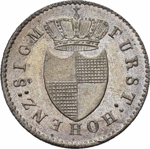 Obverse Kreuzer 1842 "Type 1842-1846" - Silver Coin Value - Hohenzollern-Sigmaringen, Karl