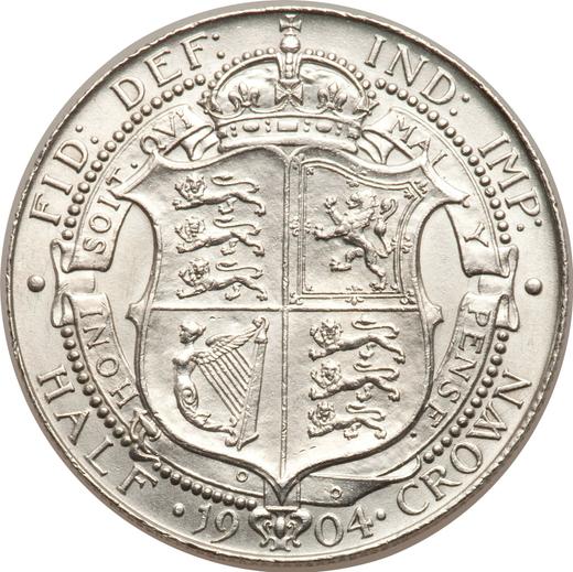 Reverse Halfcrown 1904 - Silver Coin Value - United Kingdom, Edward VII