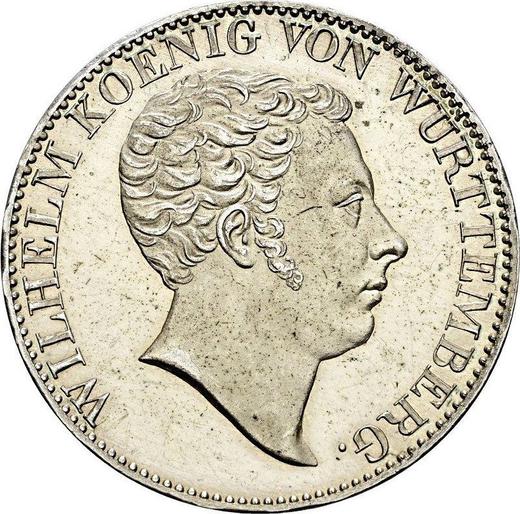 Obverse 2 Gulden 1824 W Big head - Silver Coin Value - Württemberg, William I
