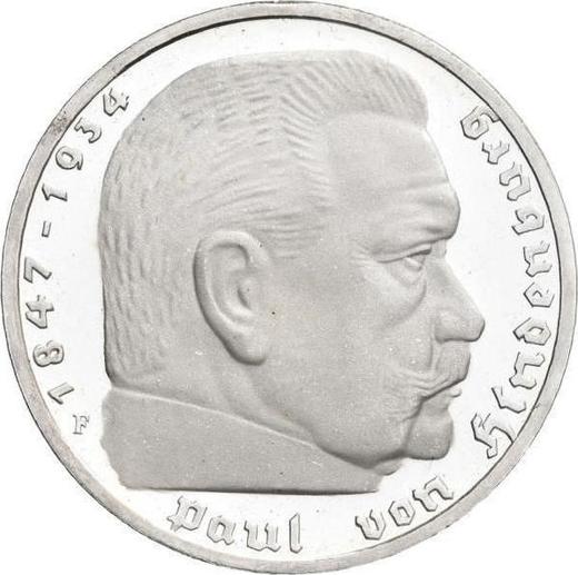 Avers 5 Reichsmark 1937 F "Typ 1936-1939" - Silbermünze Wert - Deutschland, Drittes Reich