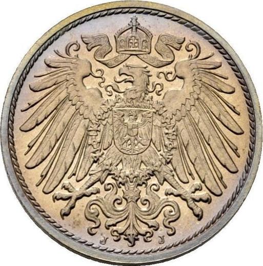 Reverse 10 Pfennig 1915 J "Type 1890-1916" - Coin Value - Germany, German Empire