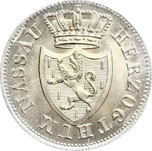 Obverse 3 Kreuzer 1834 - Silver Coin Value - Nassau, William
