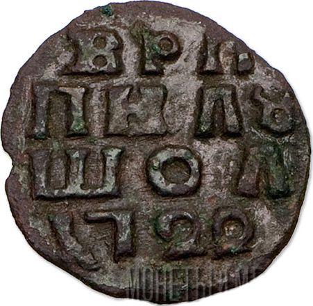 Revers Polushka (1/4 Kopeke) 1722 НД - Münze Wert - Rußland, Peter I