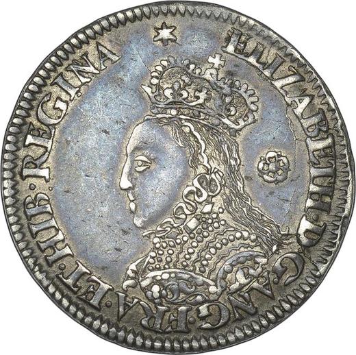 Obverse Threepence 1562 "Milled coinage" Broad bust - Silver Coin Value - United Kingdom, Elizabeth I