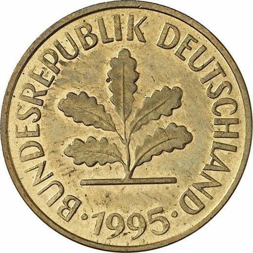 Reverse 5 Pfennig 1995 A - Coin Value - Germany, FRG