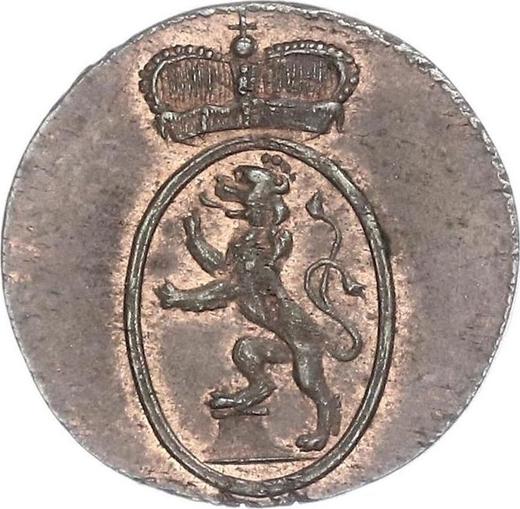 Obverse 1 Pfennig 1812 -  Coin Value - Reuss-Greiz, Heinrich XIII