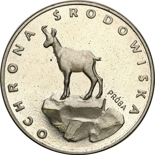 Reverso Pruebas 100 eslotis 1979 MW "Rebeco" Níquel - valor de la moneda  - Polonia, República Popular