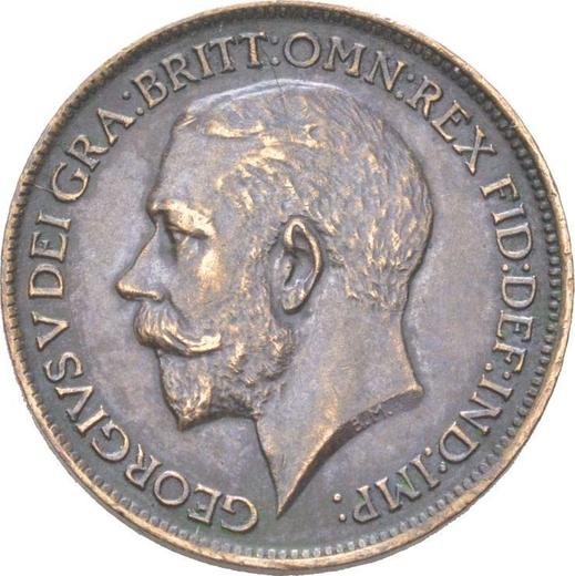 Obverse Farthing 1911 -  Coin Value - United Kingdom, George V
