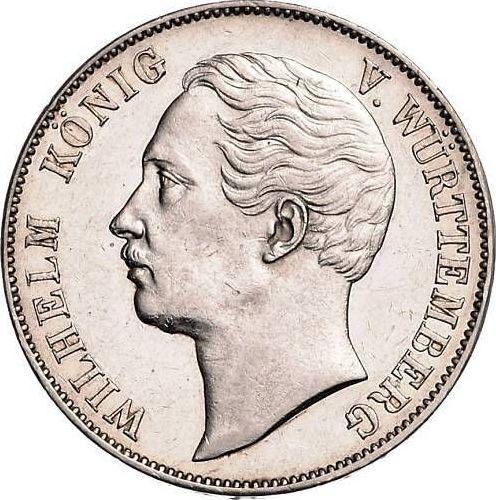 Avers Taler 1864 - Silbermünze Wert - Württemberg, Wilhelm I