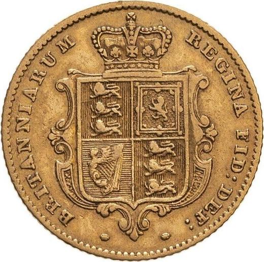 Reverse Half Sovereign 1848 - Gold Coin Value - United Kingdom, Victoria