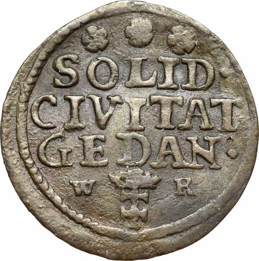 Reverse Schilling (Szelag) 1753 WR "Danzig" -  Coin Value - Poland, Augustus III