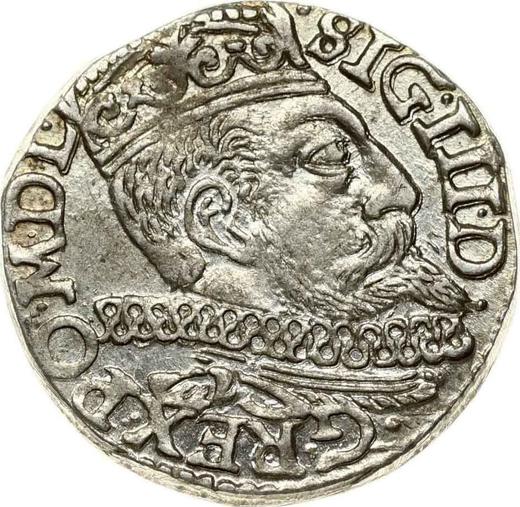 Obverse 3 Groszy (Trojak) 1598 P "Poznań Mint" - Silver Coin Value - Poland, Sigismund III Vasa