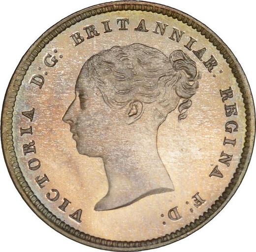 Obverse Fourpence (Groat) 1840 "Type 1838-1887" - Silver Coin Value - United Kingdom, Victoria