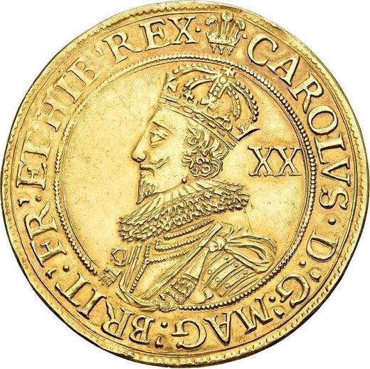 Obverse Unite no date (1625-1642) "Third bust" - Gold Coin Value - United Kingdom, Charles I