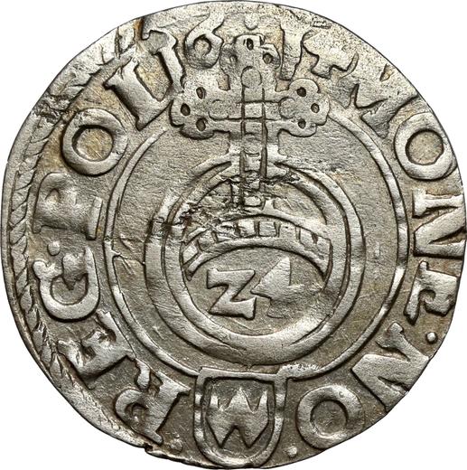 Obverse Pultorak 1614 "Bydgoszcz Mint" Date "1614" in the legend - Silver Coin Value - Poland, Sigismund III Vasa