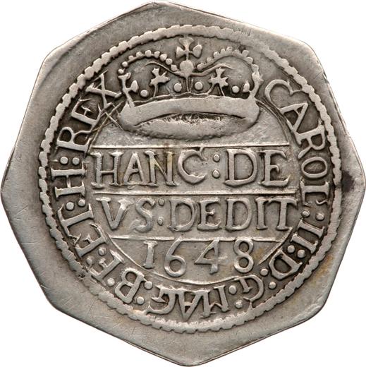 Obverse Shilling 1648 Date on obverse - Silver Coin Value - United Kingdom, Charles I