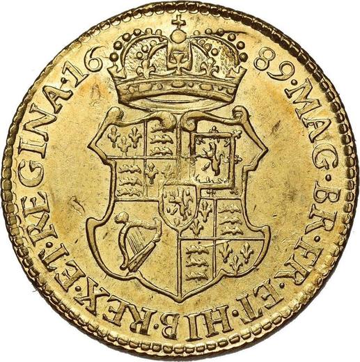 Reverse Half Guinea 1689 "First busts" - Gold Coin Value - United Kingdom, William III and Mary II
