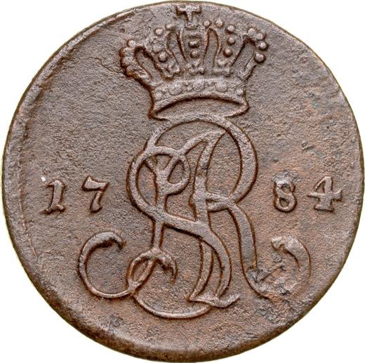 Obverse 1 Grosz 1784 EB -  Coin Value - Poland, Stanislaus II Augustus