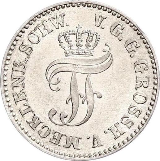 Obverse 1/48 Thaler 1858 A - Silver Coin Value - Mecklenburg-Schwerin, Frederick Francis II