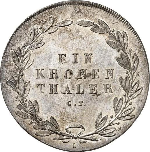 Reverse Thaler 1817 CT L - Silver Coin Value - Nassau, William