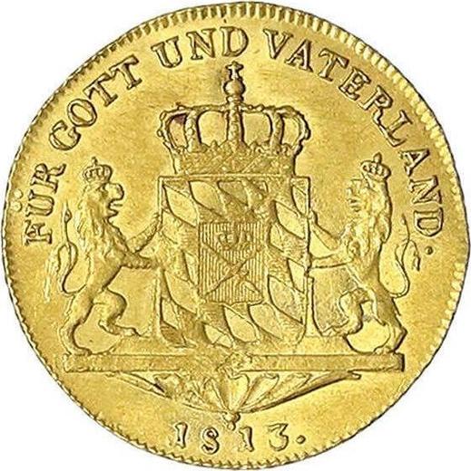 Reverse Ducat 1813 - Gold Coin Value - Bavaria, Maximilian I