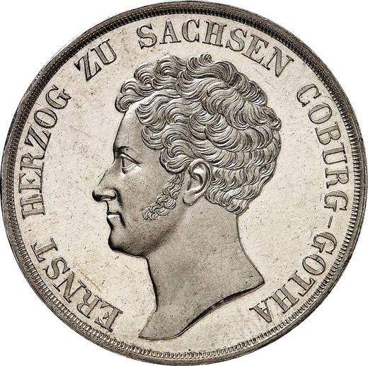 Аверс монеты - Талер 1835 года - цена серебряной монеты - Саксен-Кобург-Гота, Эрнст I