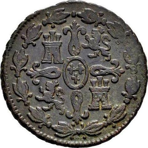 Reverse 4 Maravedís 1790 -  Coin Value - Spain, Charles IV