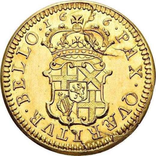 Reverse Pattern 1/2 Broad 1656 - Gold Coin Value - United Kingdom, Oliver Cromwell