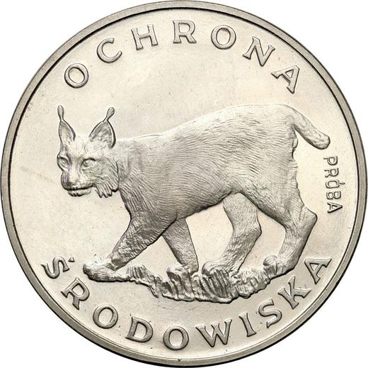 Revers Probe 100 Zlotych 1979 MW "Luchs" Nickel - Münze Wert - Polen, Volksrepublik Polen