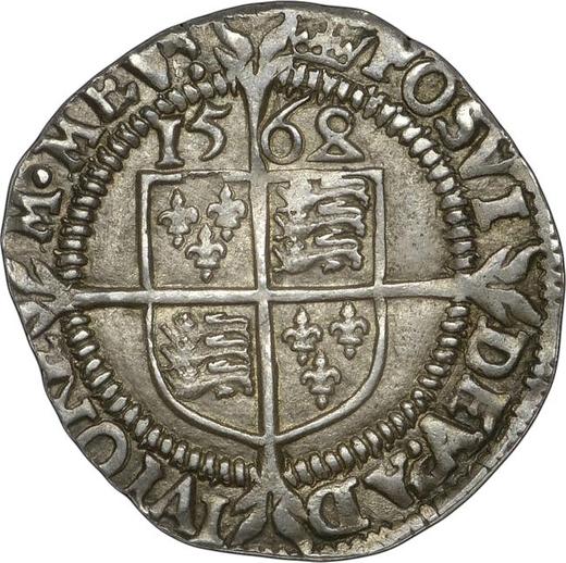 Reverse Threepence 1568 "Third issues" - Silver Coin Value - United Kingdom, Elizabeth I