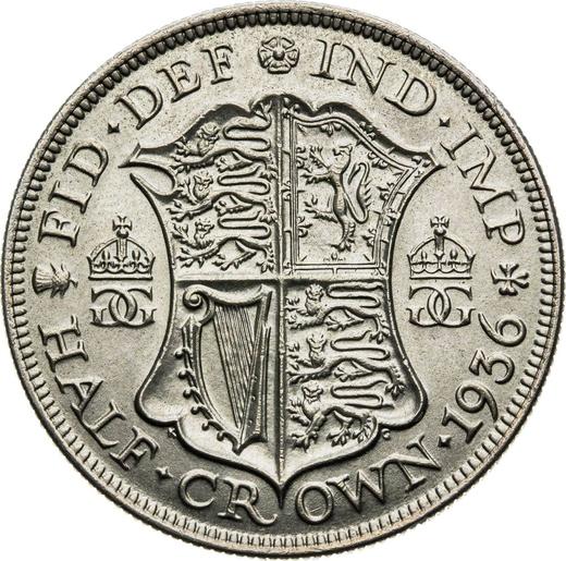 Reverse Halfcrown 1936 - Silver Coin Value - United Kingdom, George V