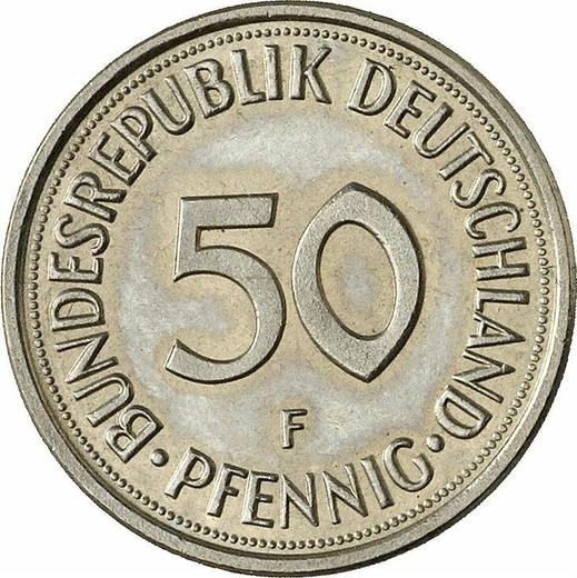 Avers 50 Pfennig 1974 F - Münze Wert - Deutschland, BRD