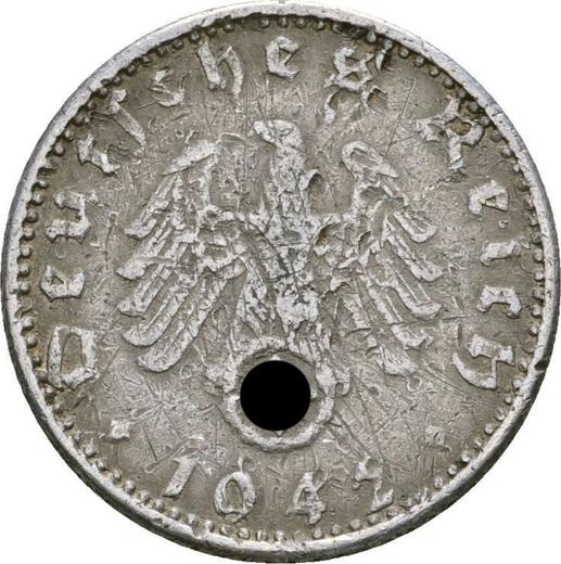 Reverse 50 Reichspfennig 1942 A "Type 1939-1944" -  Coin Value - Germany, Third Reich