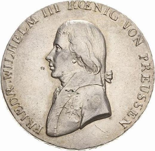 Obverse Thaler 1804 A - Silver Coin Value - Prussia, Frederick William III