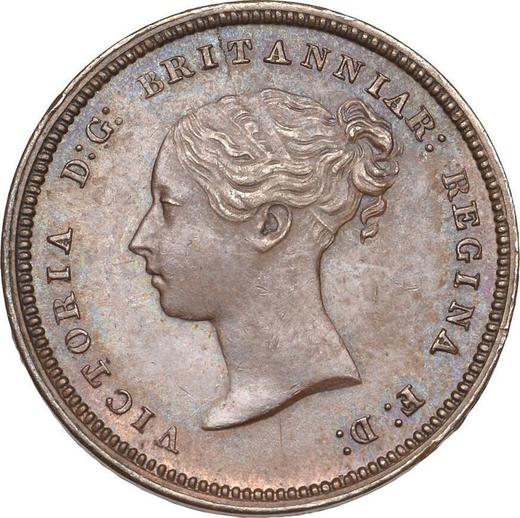 Obverse Half Farthing 1851 -  Coin Value - United Kingdom, Victoria