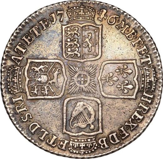 Reverse Shilling 1746 LIMA "Old Head" - Silver Coin Value - United Kingdom, George II