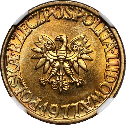 Obverse 5 Zlotych 1977 -  Coin Value - Poland, Peoples Republic