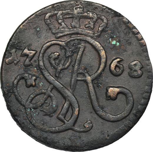 Obverse Schilling (Szelag) 1768 G "Crown" -  Coin Value - Poland, Stanislaus II Augustus